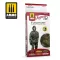 AMMO by MIG Jimenez - Flecktarn German Camouflage Set makettező kiegészítő 17 mL / db