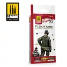 AMMO by MIG Jimenez - Flecktarn German Camouflage Set makettező kiegészítő 17 mL / db