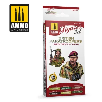   AMMO by MIG Jimenez - British Paratroopers Red Devils WWII makettező kiegészítő 17 mL / db