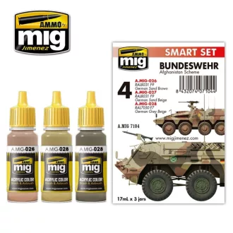   AMMO by MIG Jimenez - Bundeswehr Afghanistan Scheme makettező kiegészítő 17 mL / db