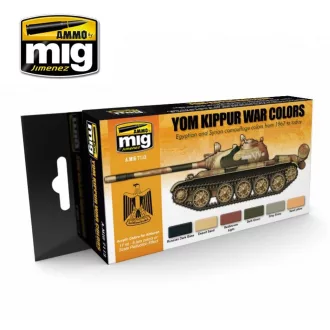   AMMO by MIG Jimenez - Yom Kippur War Colors makettfesték 17 mL / db
