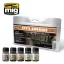 AMMO by MIG Jimenez - Civil Engines Weathering Set makettező effekt 17 mL / db