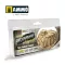 AMMO by MIG Jimenez - DRYBRUSH Set Faded Colors Set makettező ecset 17 mL / db