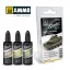 AMMO by MIG Jimenez - SHADER Set American Green makettező kiegészítő 17 mL / db