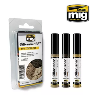 AMMO by Mig SOIL COLORS SET festék szett