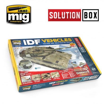 AMMO by Mig IDF VEHICLES SOLUTION BOX