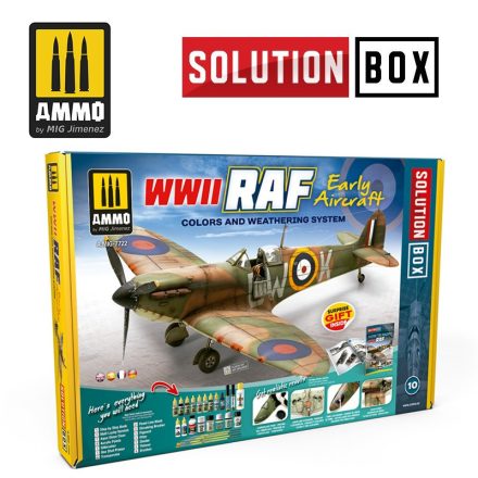 AMMO by Mig WWII RAF EARLY AIRCRAFT SOLUTION BOX