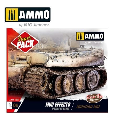 AMMO by Mig SUPER PACK MUD EFFECTS