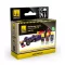 AMMO by MIG Jimenez - Cobra Motor RB Racing Colors Set festékszett 30 mL / db