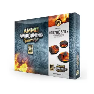   AMMO by MIG Jimenez - AMMO WARGAMING UNIVERSE 04 - Volcanic Soils dioráma effekt