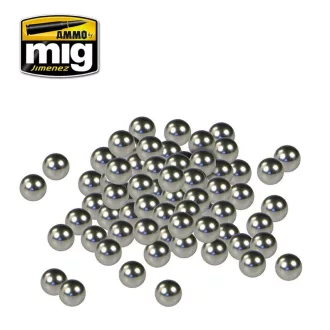   AMMO by MIG Jimenez - Stainless Steel Paint Mixers makettfesték