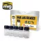 AMMO by MIG Jimenez - Spare Big Jars for Mixes (5 x 35mL jars) makettező kiegészítő