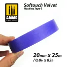 AMMO by MIG Jimenez - Softouch Velvet Masking Tape 4 (20mm x 25M) maszkoló