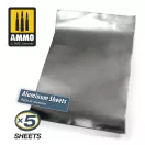 AMMO by MIG Jimenez - Aluminium Sheets 280mm x 195mm makettező kiegészítő
