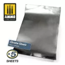 AMMO by MIG Jimenez - Chrome Sheets 280mm x 195mm makettező kiegészítő