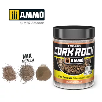   AMMO by MIG Jimenez - CREATE CORK Cork Rock Miix (Jar 100mL) makettező kiegészítő