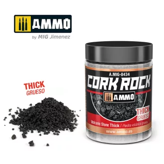   AMMO by MIG Jimenez - CREATE CORK Volcanic Rock Thick (Jar 100mL) makettező kiegészítő