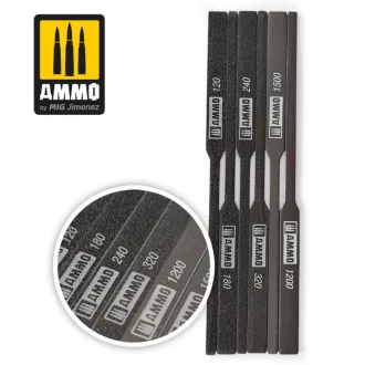   AMMO by MIG Jimenez - Tapered Sanding Sticks - 6 pcs. makettező szerszám