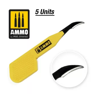   AMMO by MIG Jimenez - Precision Scalpel Ripper - 5 pcs makettező kiegészítő