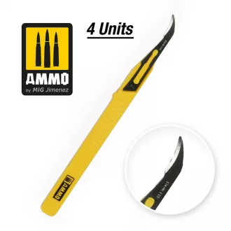   AMMO by MIG Jimenez - Mini Blade Ripper - 4 pcs makettező szerszám