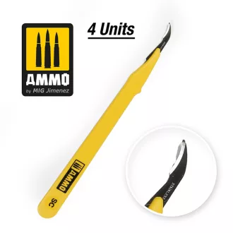   AMMO by MIG Jimenez - Standard Blade Ripper - 4 pcs makettező szerszám