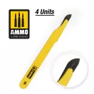 AMMO by MIG Jimenez - Standard Blade Curved Large - 4 pcs makettező szerszám