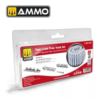   AMMO by MIG Jimenez - Tiger I Late Production Tracks Set 3D nyomtatott műgyanta lánctalp készlet