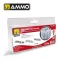 AMMO by MIG Jimenez - Tiger I Late Production Tracks Set 3D nyomtatott műgyanta lánctalp készlet