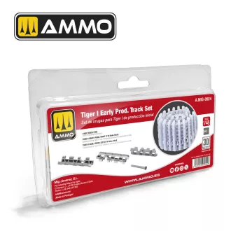   AMMO by MIG Jimenez - Tiger I Early Production Tracks Set 3D nyomtatott műgyanta lánctalp készlet