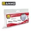 AMMO by MIG Jimenez - Tiger I Early Production Tracks Set 3D nyomtatott műgyanta lánctalp készlet