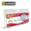 AMMO by MIG Jimenez - Sherman T54E1 Tracks Set 3D nyomtatott műgyanta lánctalp készlet