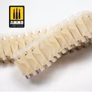 AMMO by MIG Jimenez - 1/72 Sherman T54E1 with Duckbill Grousers Tracks Set 3D nyomtatott műgyanta lánctalp készlet