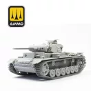 AMMO by MIG Jimenez - 1/72 Panzer III/IV Late Winterketten. Used between 1942 and 1945 3D nyomtatott műgyanta lánctalp készlet