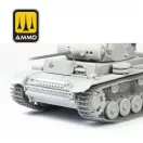 AMMO by MIG Jimenez - 1/72 Panzer III/IV Late Winterketten. Used between 1942 and 1945 3D nyomtatott műgyanta lánctalp készlet