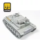AMMO by MIG Jimenez - 1/72 Panzer III/IV Late Winterketten. Used between 1942 and 1945 3D nyomtatott műgyanta lánctalp készlet