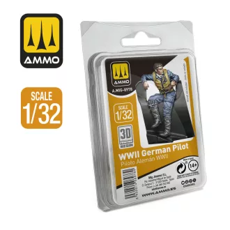 AMMO by MIG Jimenez - WWII German Pilot figura