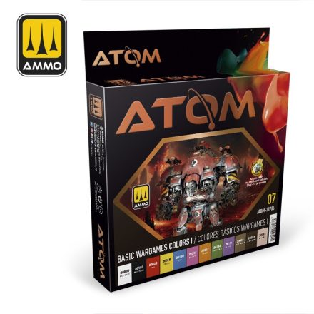 AMMO by Mig ATOM Basic Wargames Colors I Set