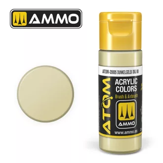   AMMO by MIG Jimenez - ATOM COLOR Dunkelgelb DG III akril festék 20 mL