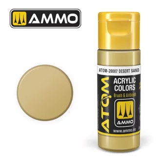   AMMO by MIG Jimenez - ATOM COLOR Desert Sand akril festék 20 mL