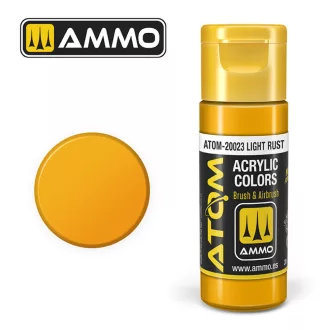   AMMO by MIG Jimenez - ATOM COLOR Light Rust akril festék 20 mL