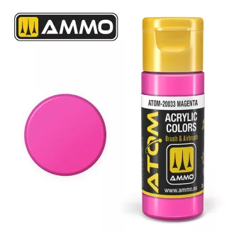 AMMO by MIG Jimenez - ATOM COLOR Magenta akril festék 20 mL
