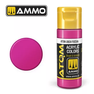 AMMO by MIG Jimenez - ATOM COLOR Fucsia akril festék 20 mL