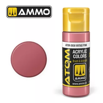   AMMO by MIG Jimenez - ATOM COLOR Vintage Pink akril festék 20 mL