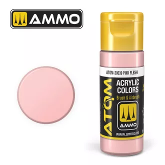   AMMO by MIG Jimenez - ATOM COLOR Pink Flesh akril festék 20 mL