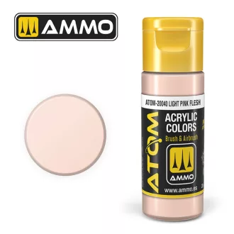   AMMO by MIG Jimenez - ATOM COLOR Light Pink Flesh akril festék 20 mL
