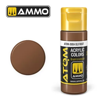   AMMO by MIG Jimenez - ATOM COLOR Old Rust akril festék 20 mL