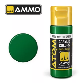   AMMO by MIG Jimenez - ATOM COLOR Fern Green akril festék 20 mL