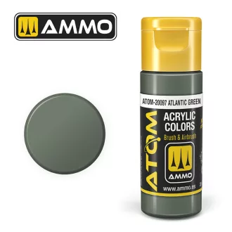   AMMO by MIG Jimenez - ATOM COLOR Atlantic Green akril festék 20 mL