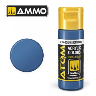   AMMO by MIG Jimenez - ATOM COLOR Uniform Blue akril festék 20 mL