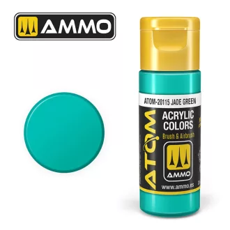   AMMO by MIG Jimenez - ATOM COLOR Jade Green akril festék 20 mL
